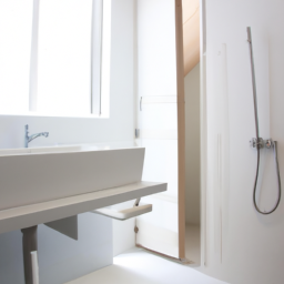 Douche à l'italienne avec receveur extra plat : Design et praticité Portes-les-Valence